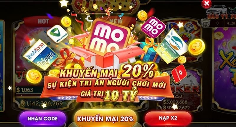 Nhiều khuyến mãi, ưu điểm hấp dẫn tại Luk88